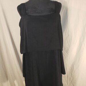 NWT Chico's Travelers Black Open Shoulder Long Sleeve Top - Chico's 3